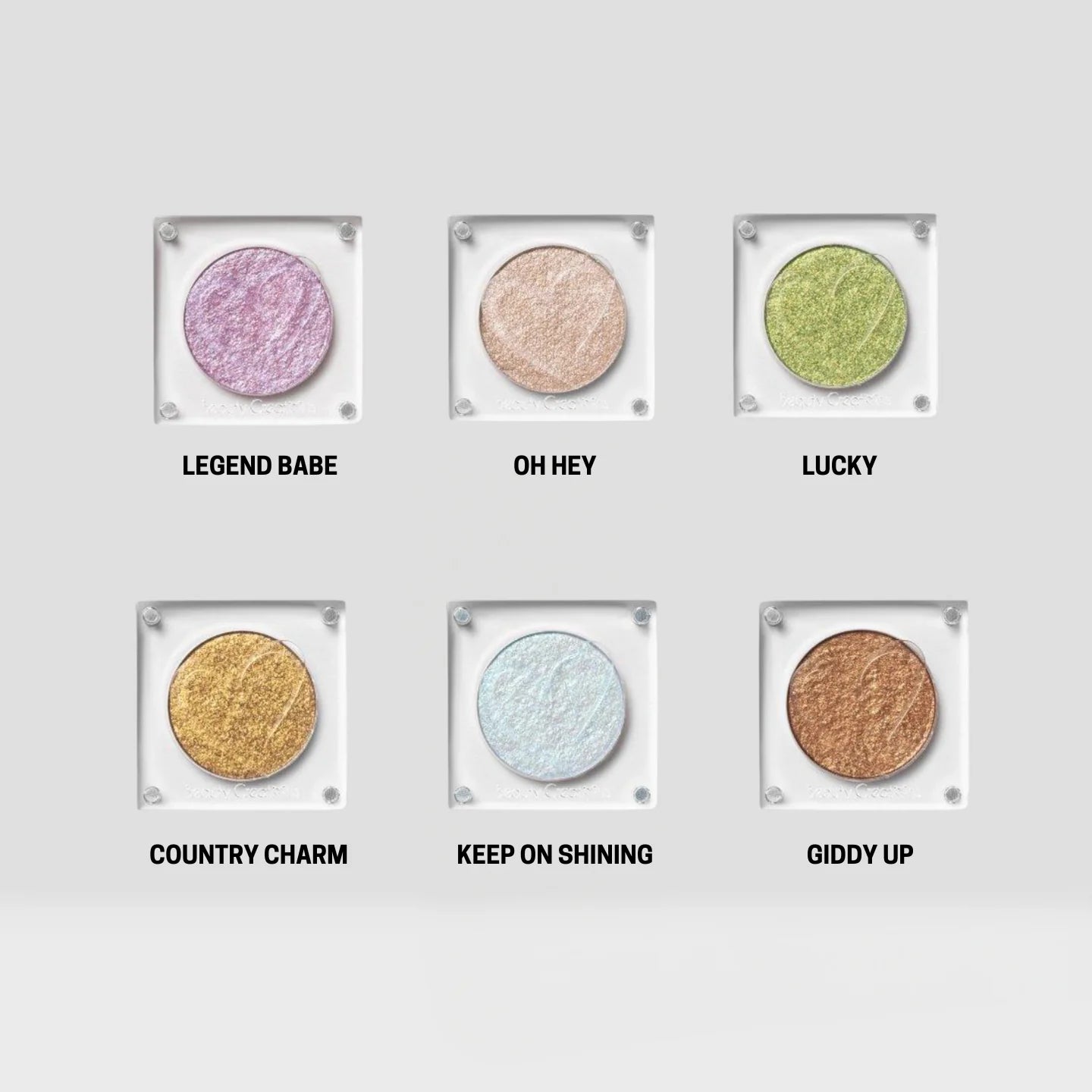 RIDING SOLO - SET DE SOMBRAS INDIVIDUALES - BUNDLE