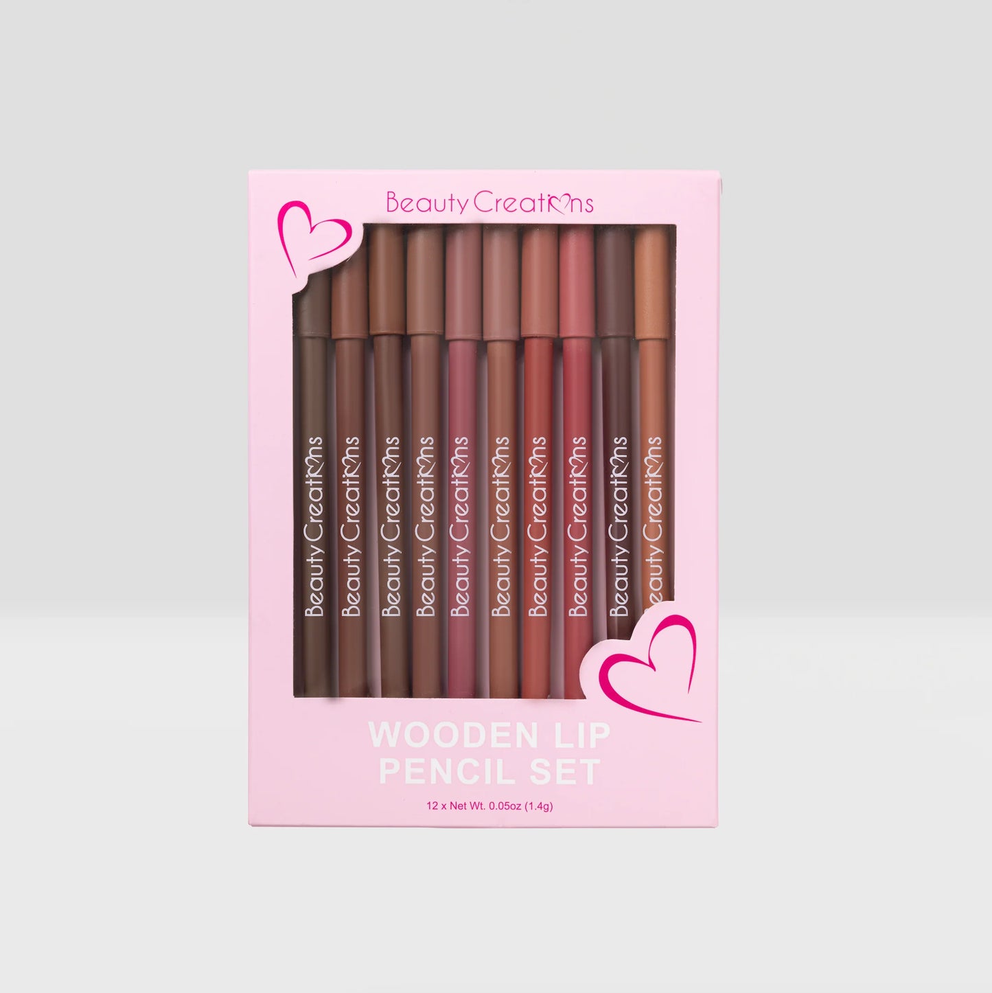 WOODEN LIP PENCIL - SET DE DELINEADORES DE LABIOS - BUNDLE