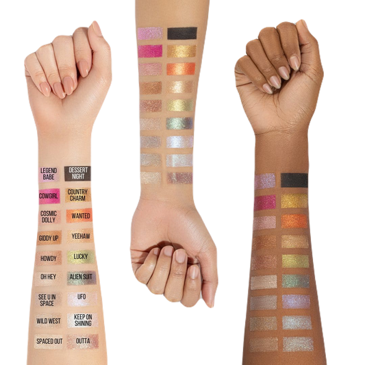 RIDING SOLO - SET DE SOMBRAS INDIVIDUALES - BUNDLE