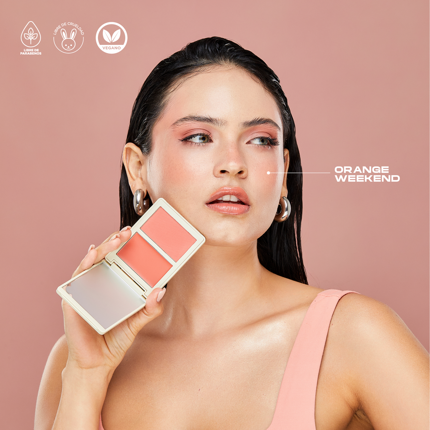 ATENEA RUBOR EN DÚO ALLURE CREMA Y POLVO COMPACTO