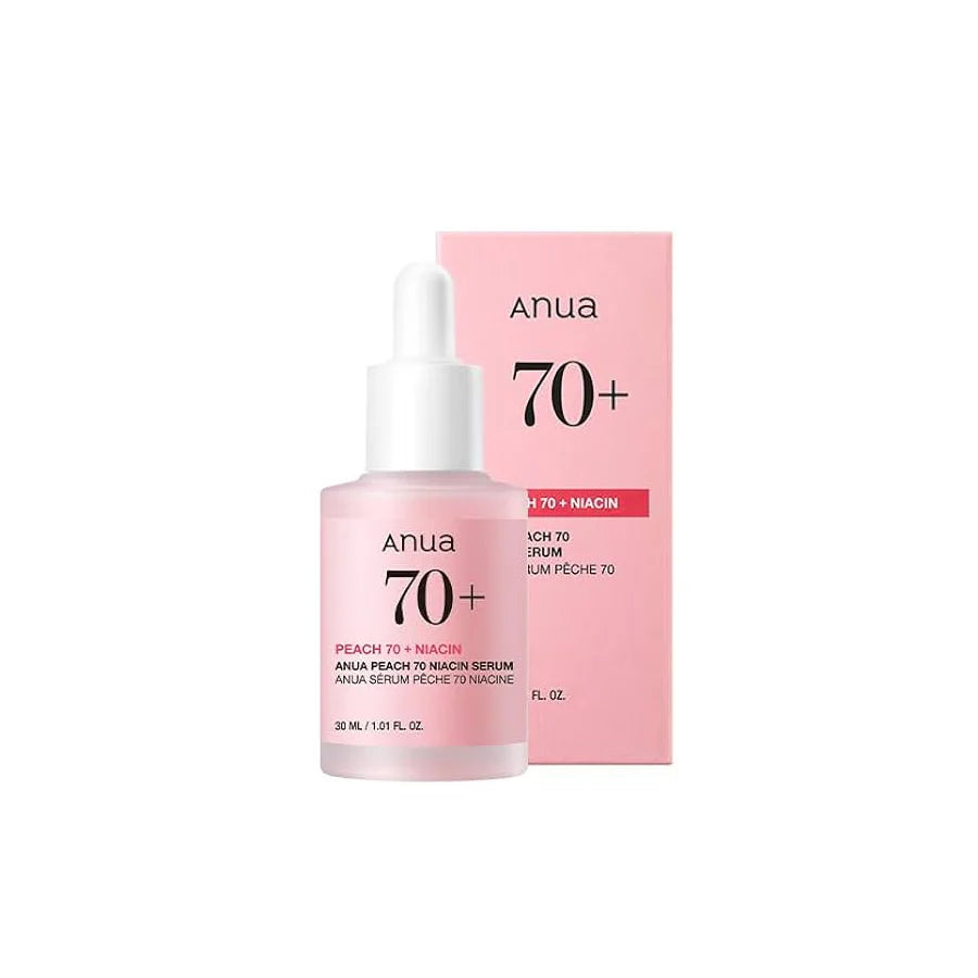 ANUA - Peach 70% Niacinamide Serum 30 ML | Suero Luminosidad Y Brillo
