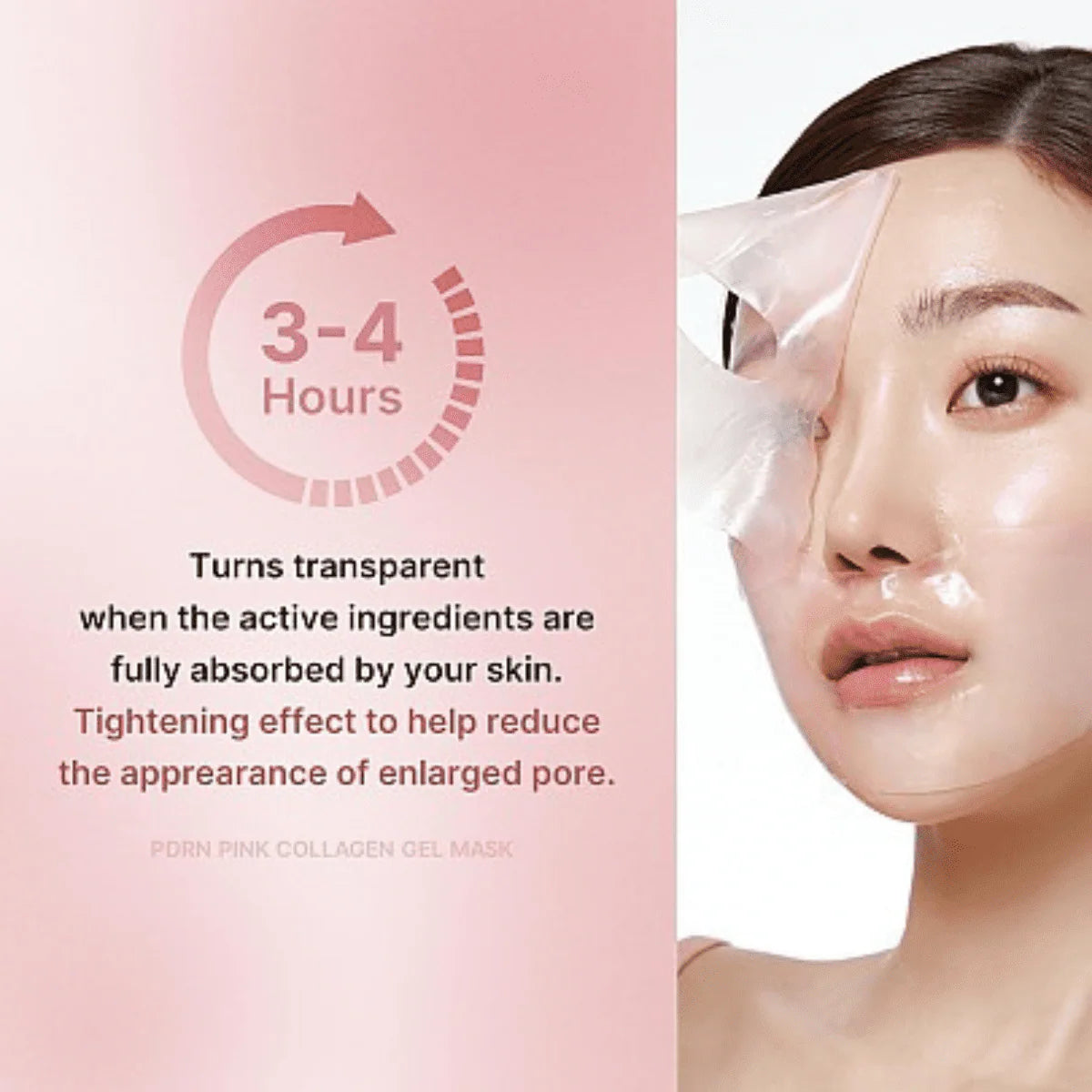 MEDICUBE - PDRN Pink Collagen Gel Mask 1 PC | Mascarilla Antiedad E Hidratante